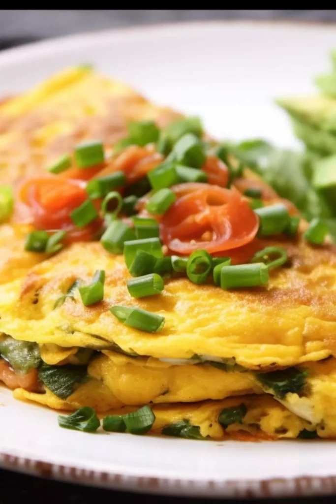 optavia lean and green omelette  