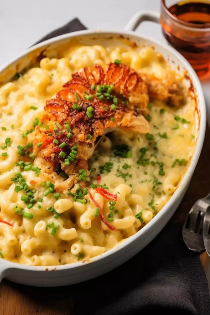 ruth's chris lobster mac and cheese  
