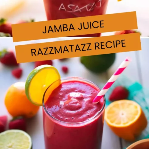 jamba juice razzmatazz recipe