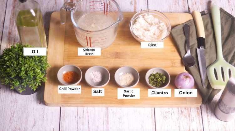 Juan Pollo Rice Ingredients