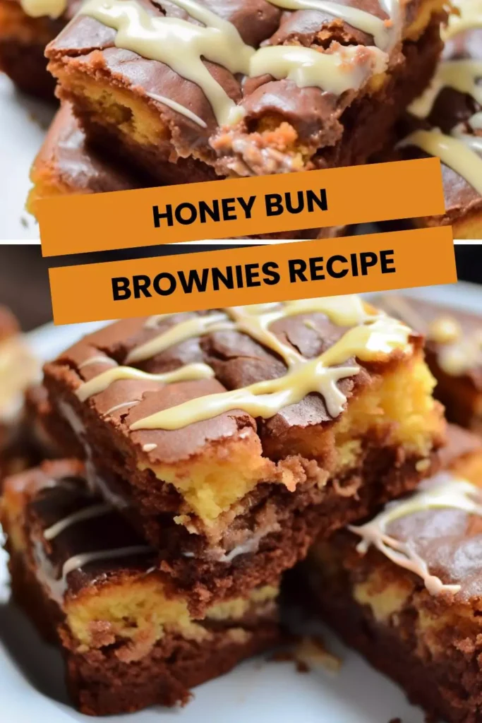 honey bun brownies recipe