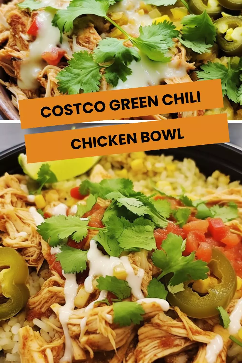 costco green chili chicken bowl