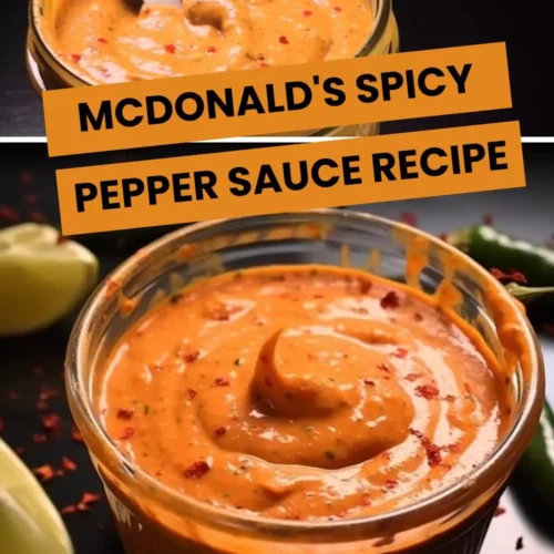 mcdonald's spicy pepper sauce recipe
