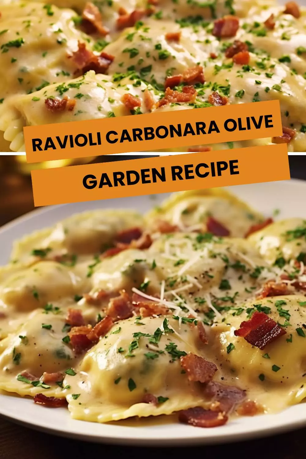 ravioli carbonara olive garden recipe