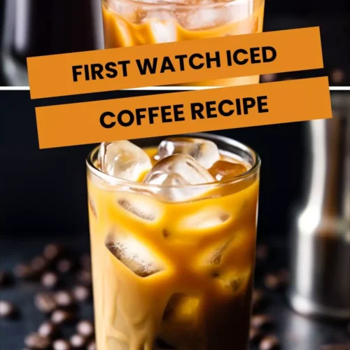 first watch iced coffee recipe