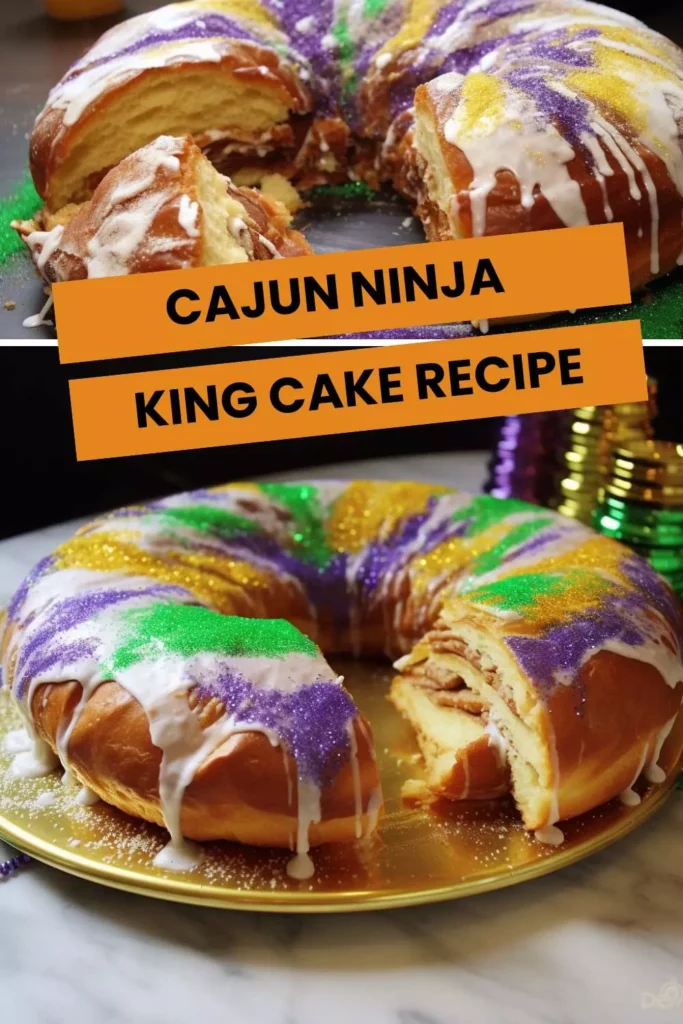 cajun ninja king cake recipe