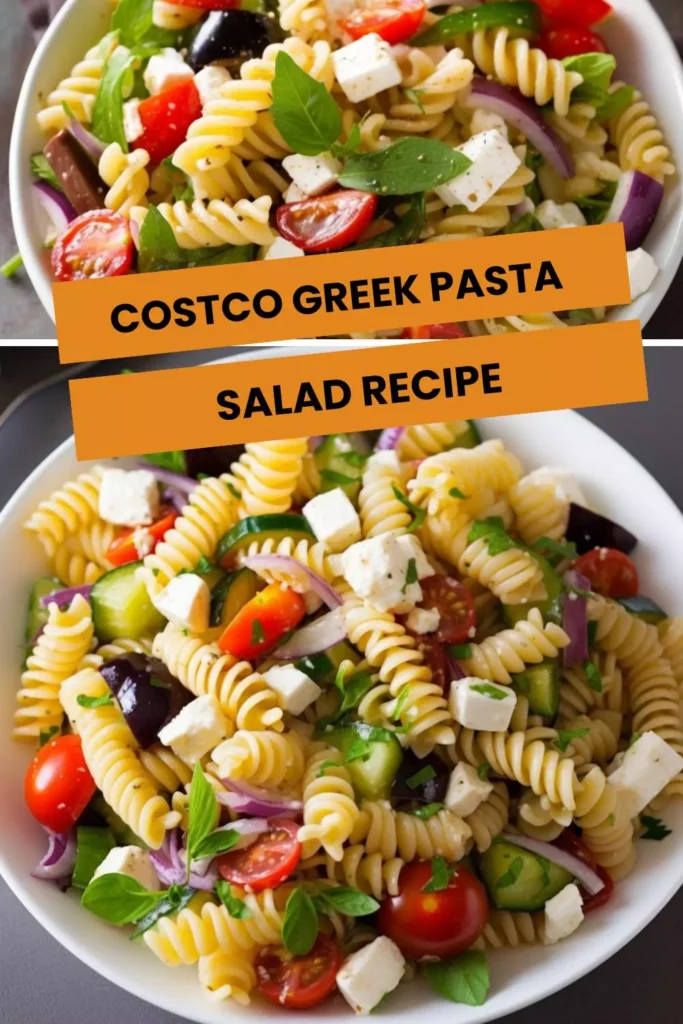 costco greek pasta salad recipe