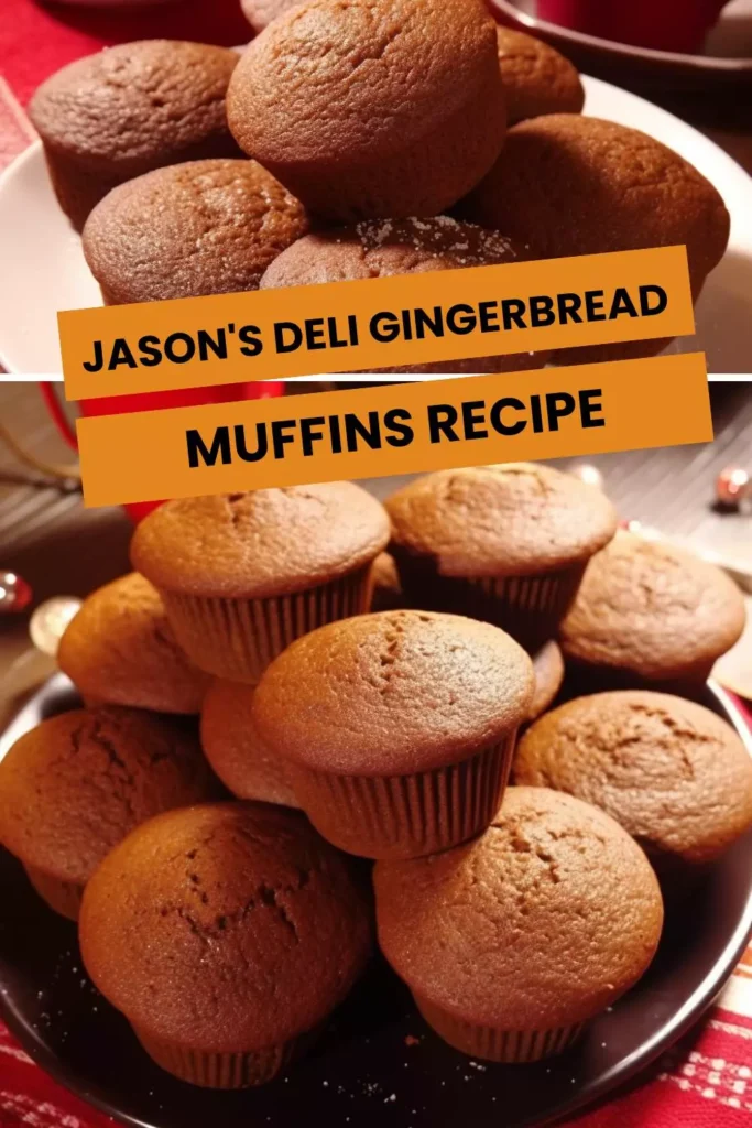 jason's deli gingerbread muffins recipe