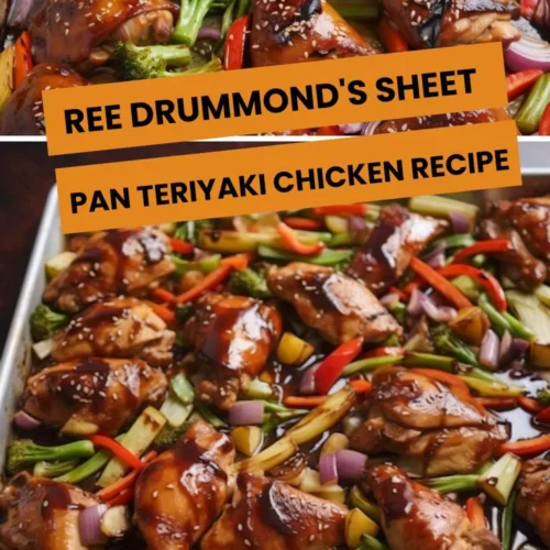 ree drummond's sheet pan teriyaki chicken recipe