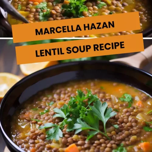 marcella hazan lentil soup recipe