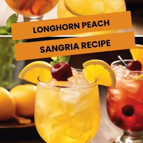 longhorn peach sangria recipe