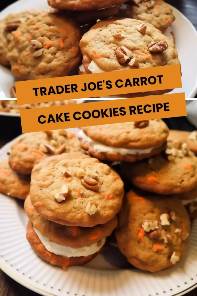 trader joe's carrot cake cookies recipe