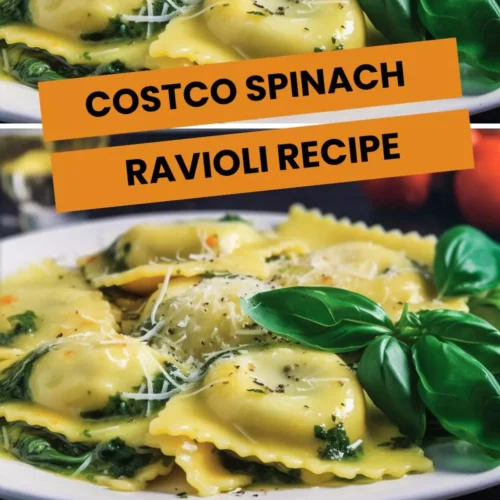 costco spinach ravioli recipe