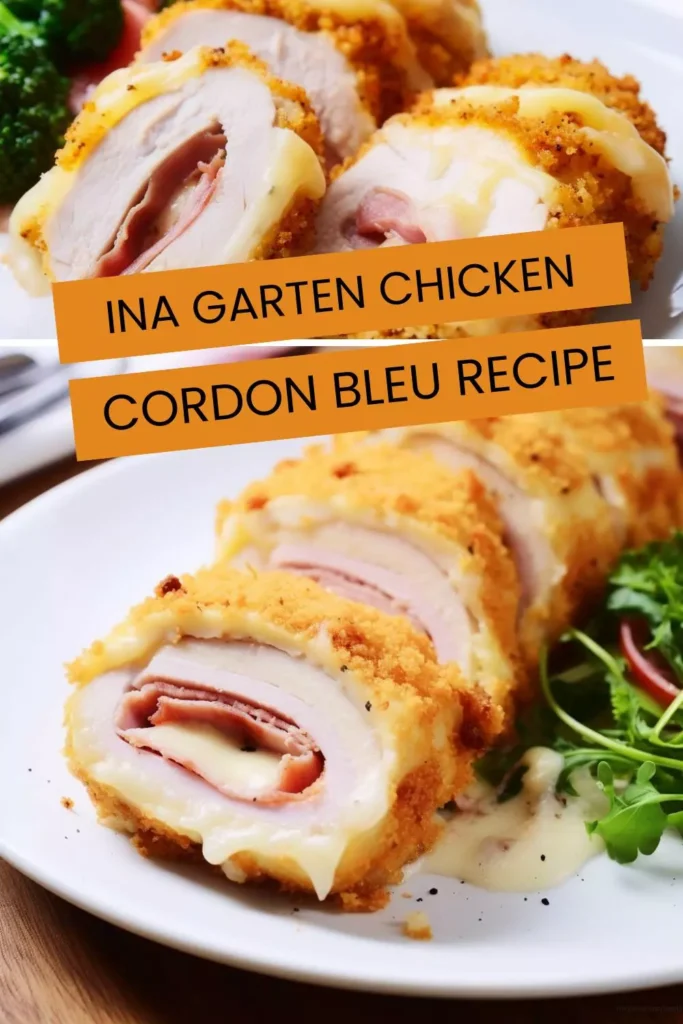 ina garten chicken cordon bleu recipe
