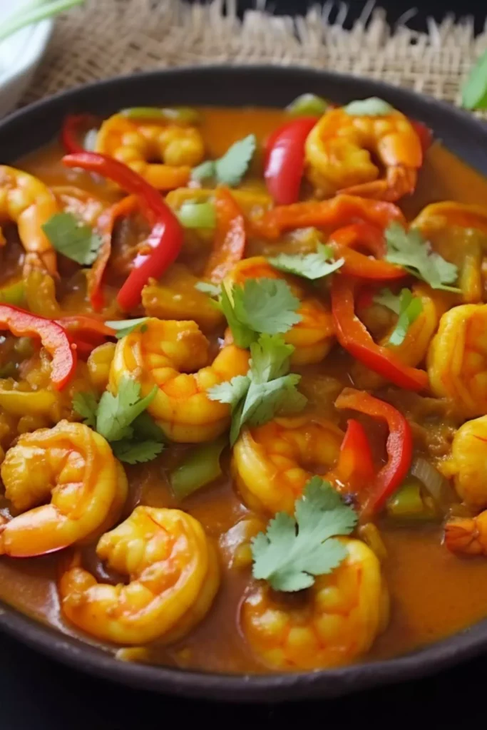 chinese shrimp curry  
