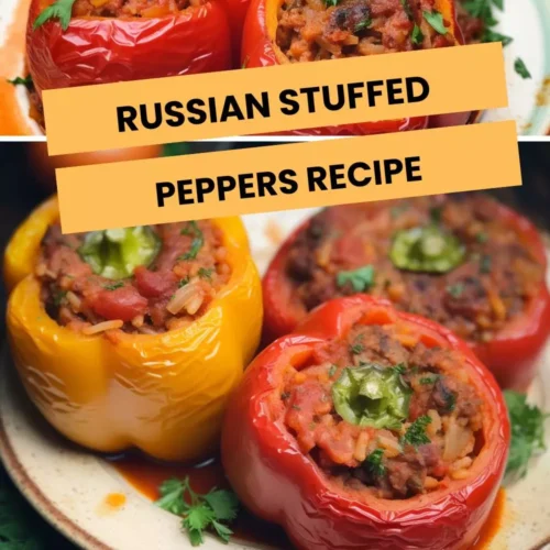 russian stuffed peppers recipe