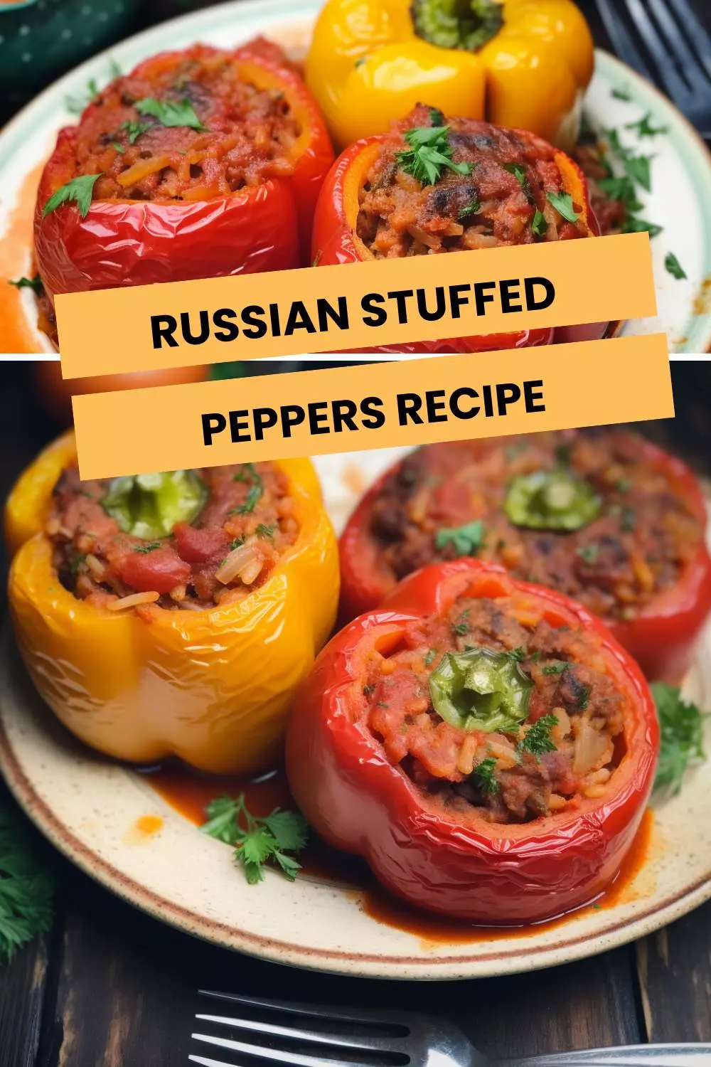 russian stuffed peppers recipe