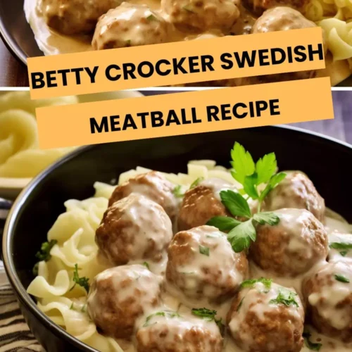 betty crocker swedish meatball recipe