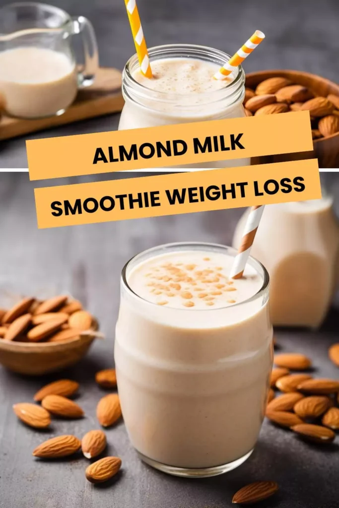 almond milk smoothie weight loss