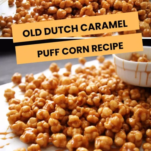 old dutch caramel puff corn recipe