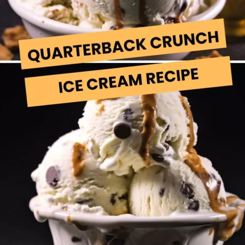 quarterback crunch ice cream recipe