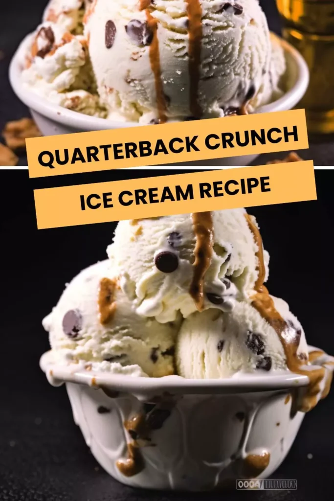 quarterback crunch ice cream recipe