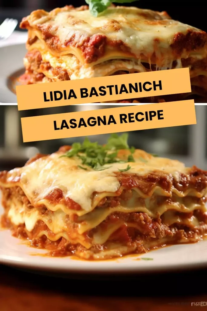 lidia bastianich lasagna recipe