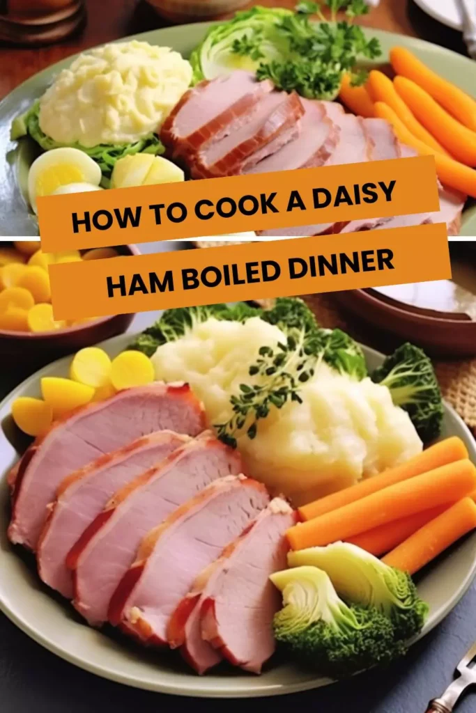 how to cook a daisy ham boiled dinner