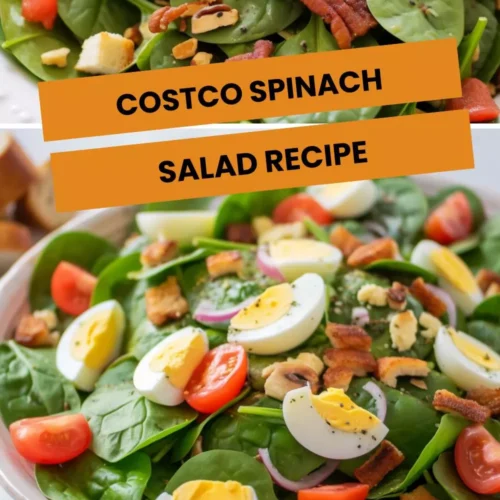 costco spinach salad recipe