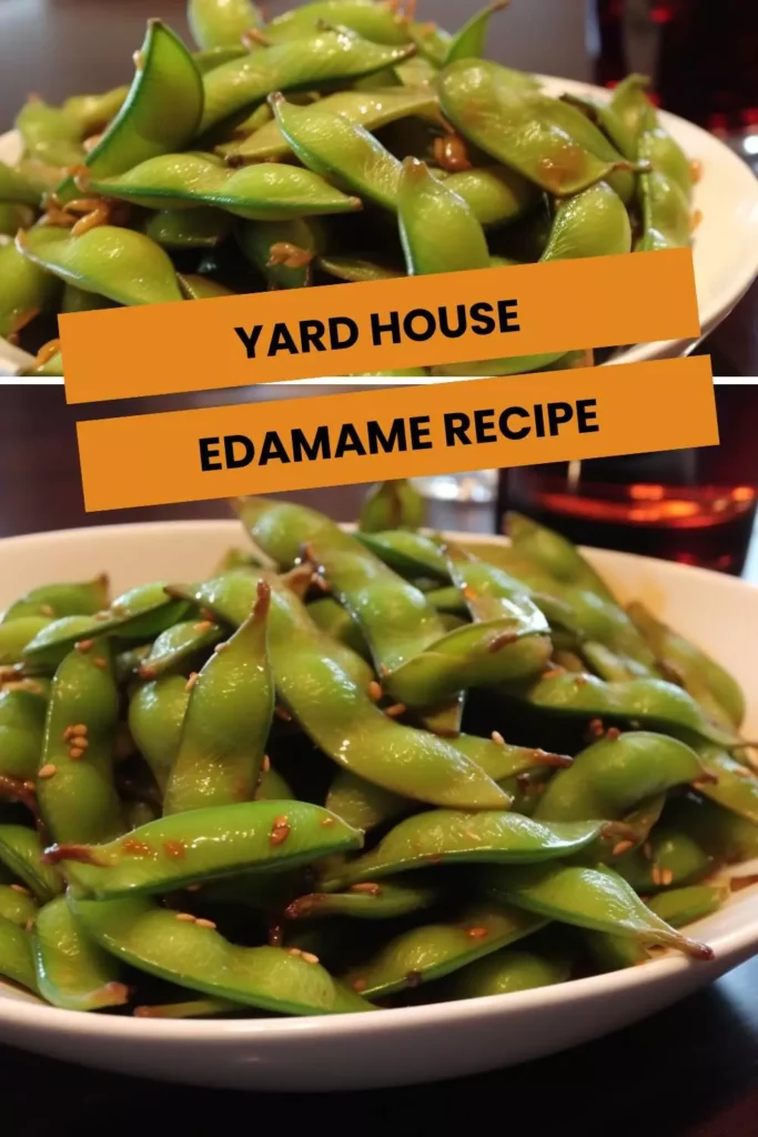 yard house edamame recipe