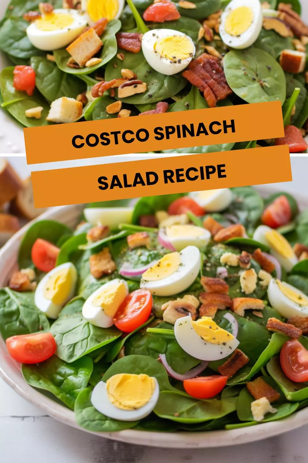 costco spinach salad recipe