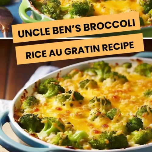 uncle ben’s broccoli rice au gratin recipe