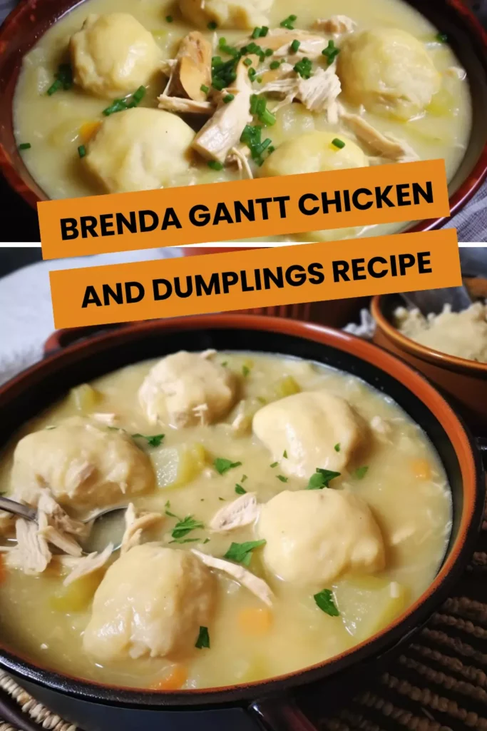 brenda gantt chicken and dumplings recipe