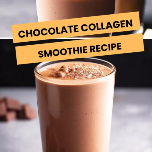 chocolate collagen smoothie recipe