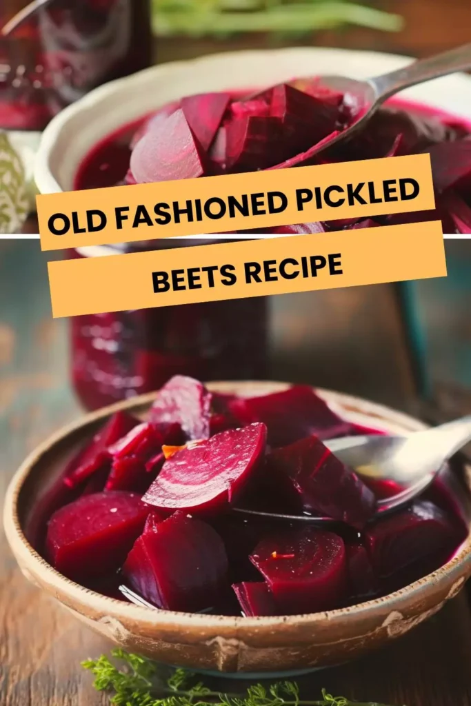 old fashioned pickled beets recipe
