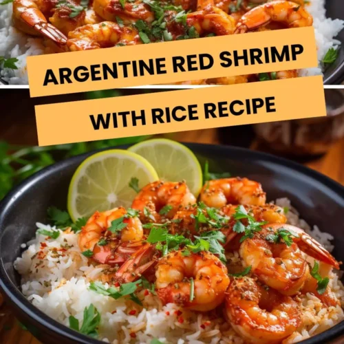 argentine red shrimp with rice recipe