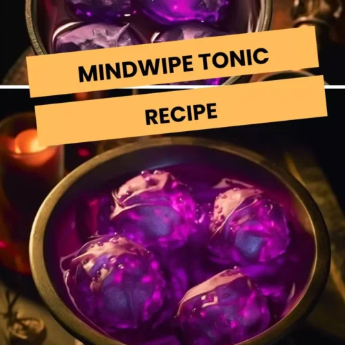 mindwipe tonic recipe
