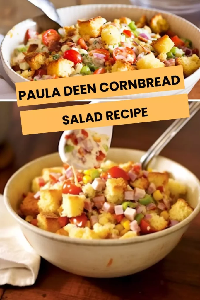 paula deen cornbread salad recipe