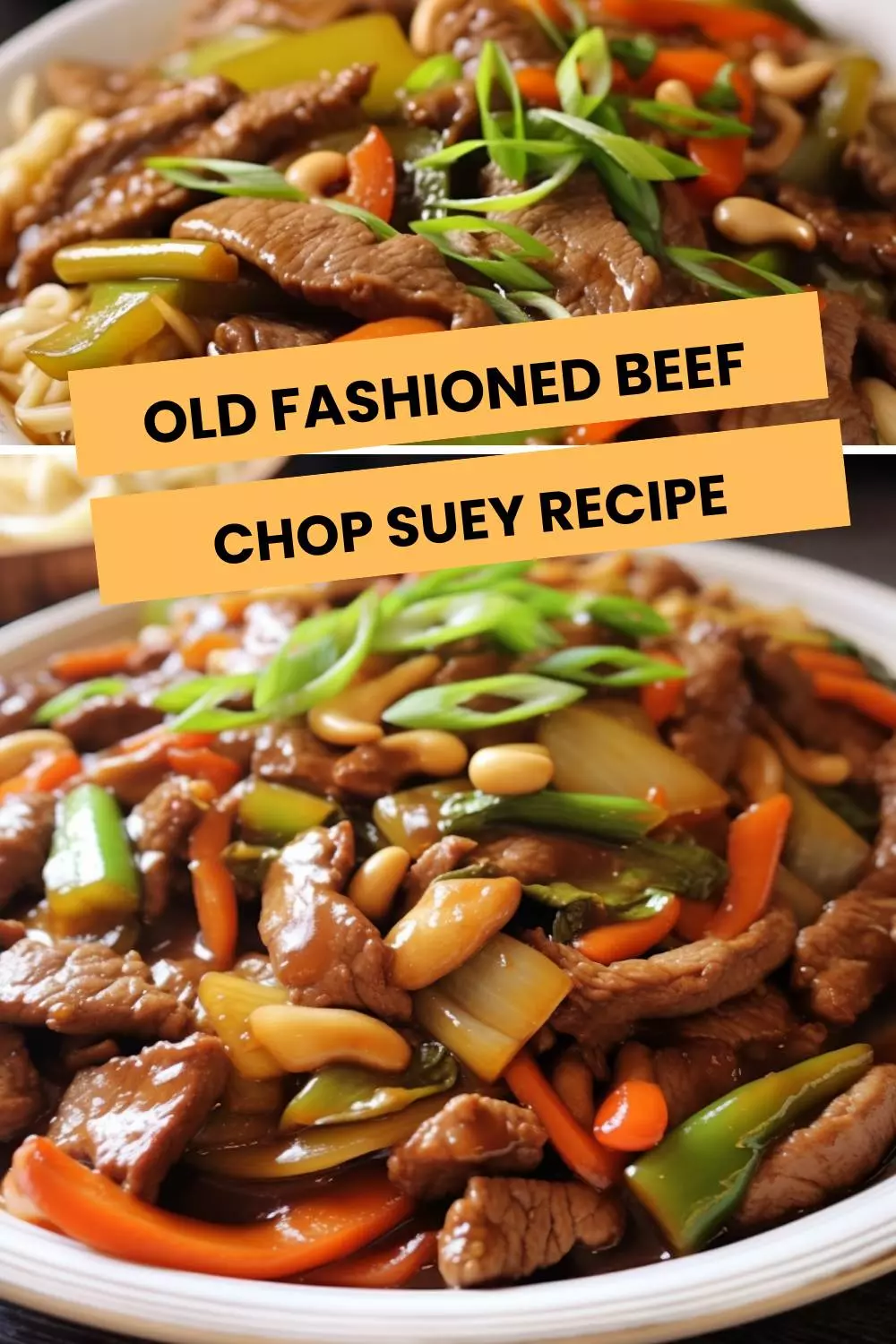 old fashioned beef chop suey recipe