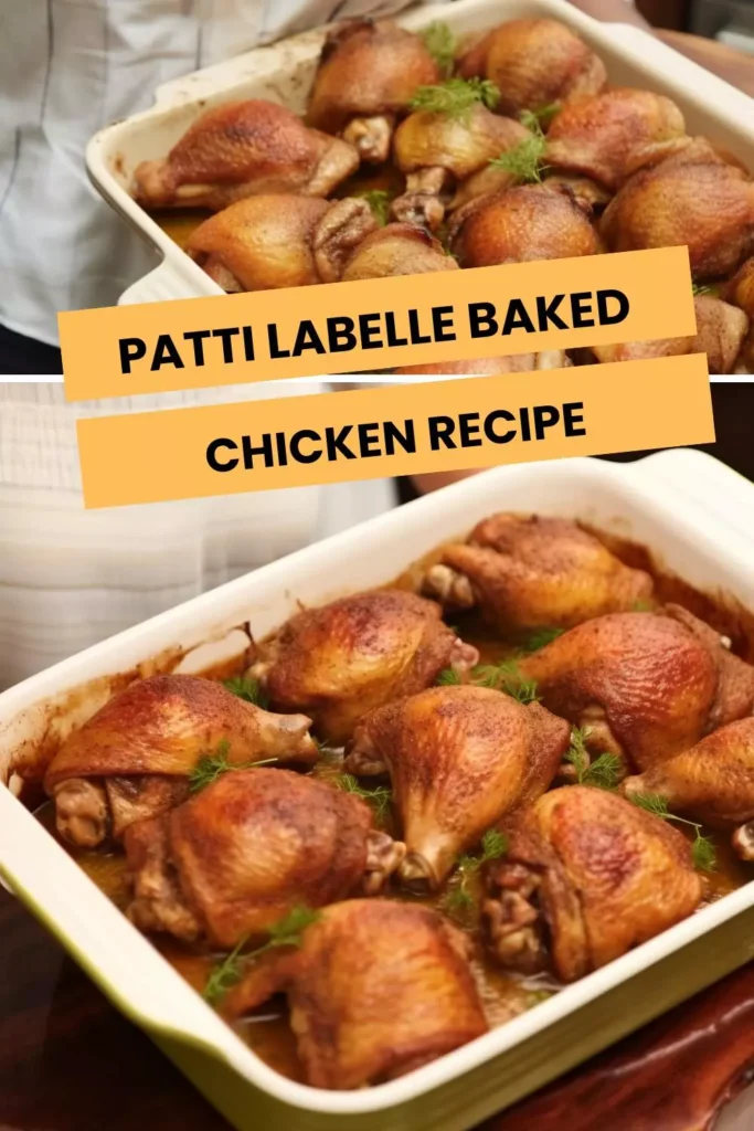 patti labelle baked chicken recipe