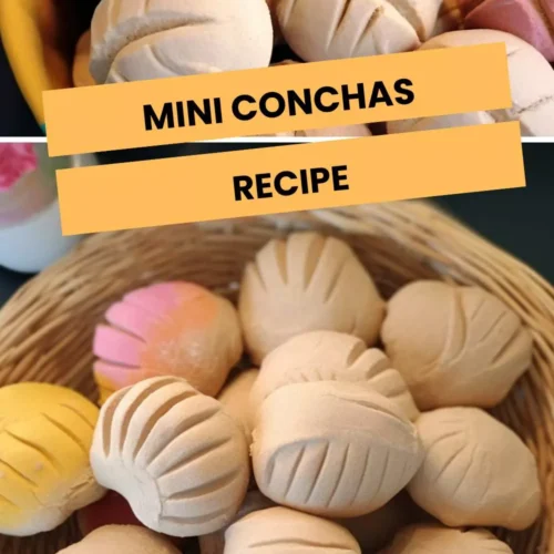 mini conchas recipe