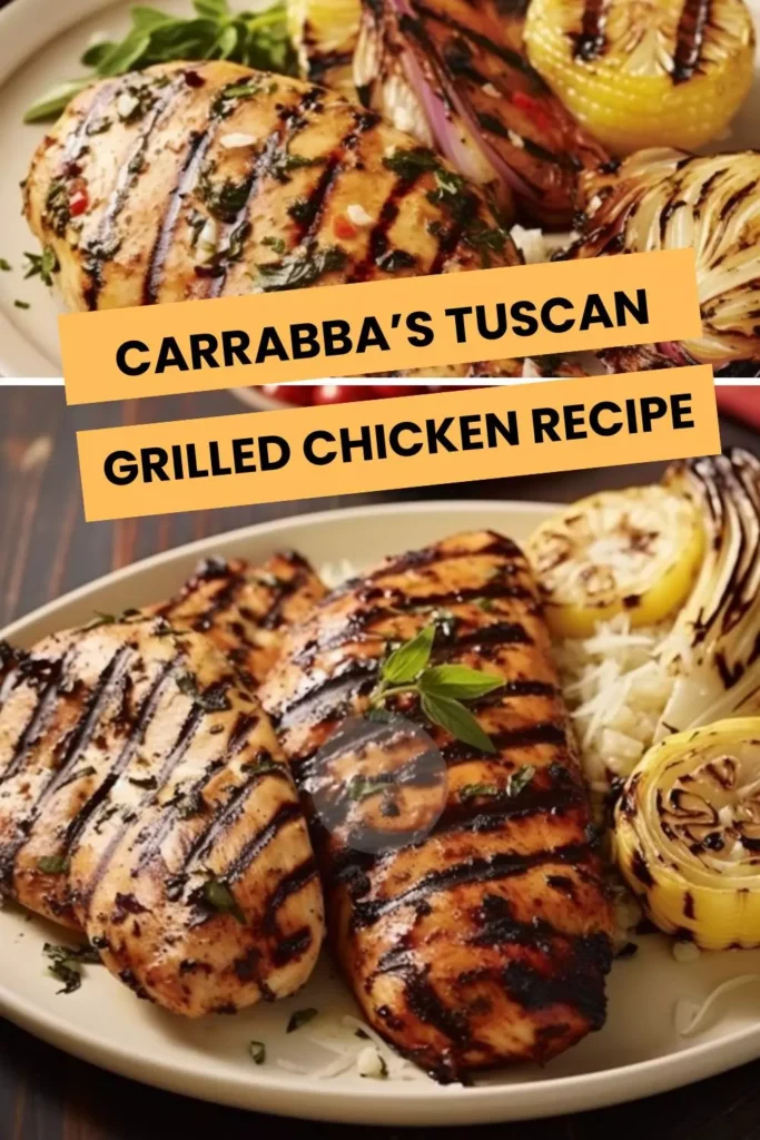 carrabba’s tuscan grilled chicken recipe