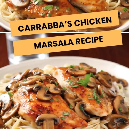 carrabba’s chicken marsala recipe