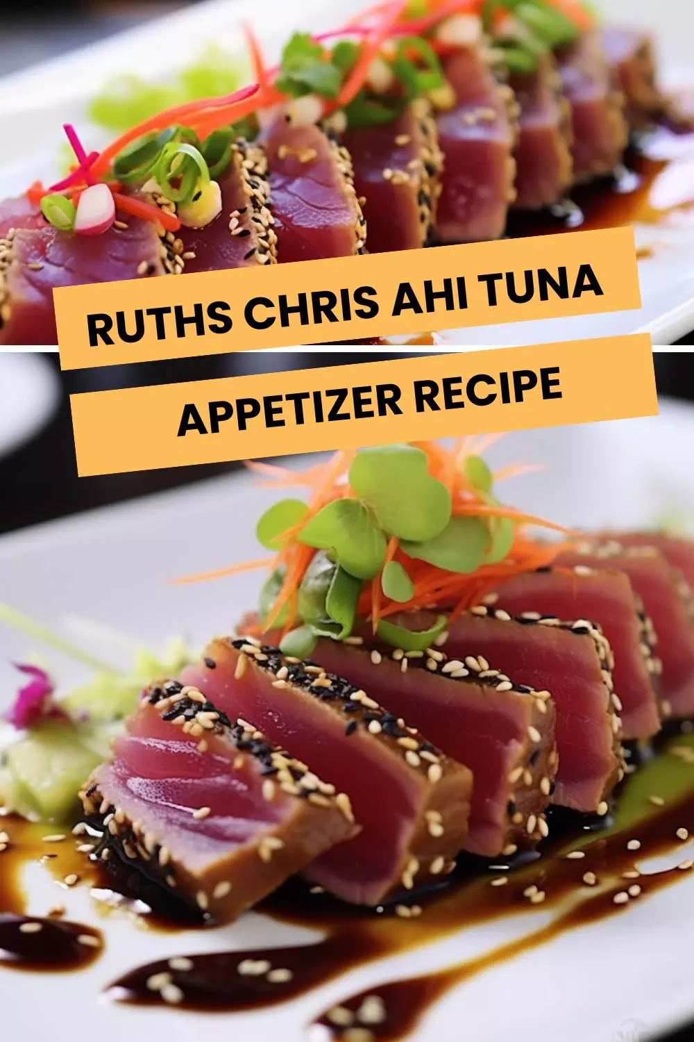 ruths chris ahi tuna appetizer recipe