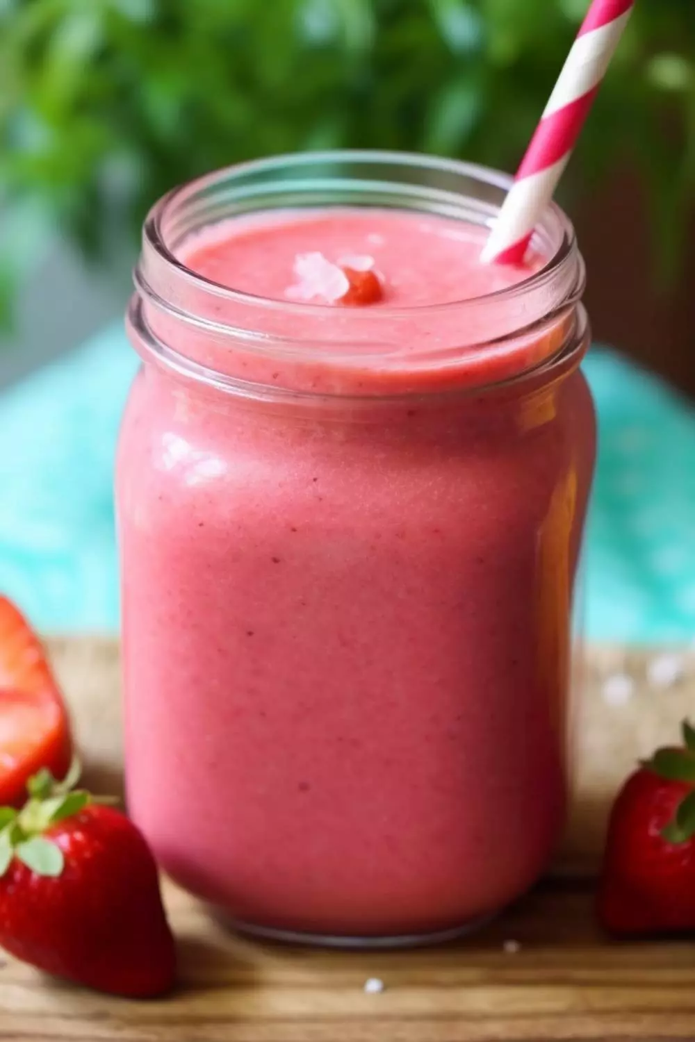 coconut water strawberry smoothie