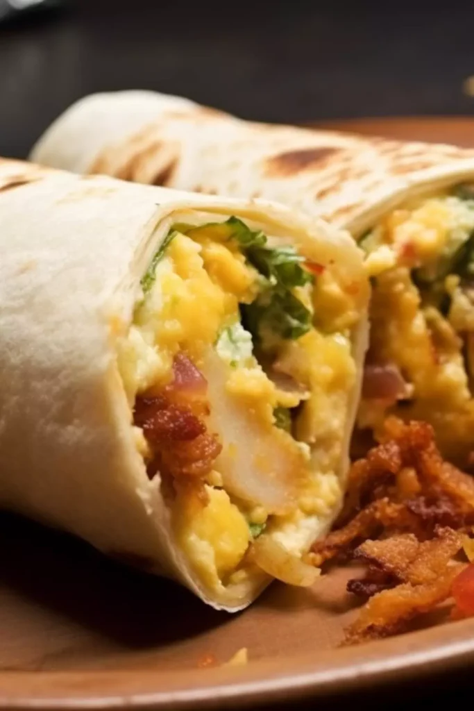 santiago’s breakfast burrito  