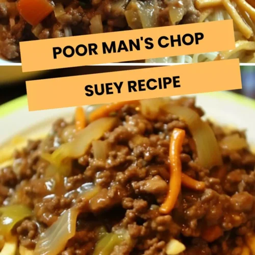 poor man's chop suey recipe