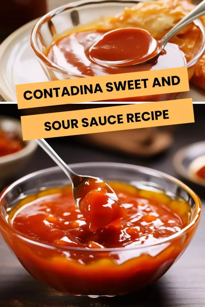contadina sweet and sour sauce recipe