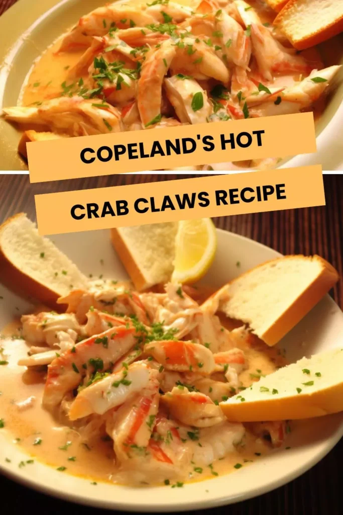 copeland's hot crab claws recipe