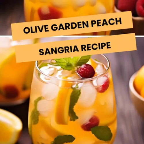 olive garden peach sangria recipe